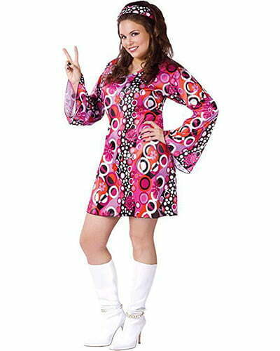 hippie-dress-1 Fun World Women's Feelin' Groovy Costume