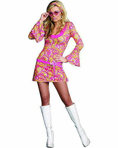 hippie-dress-2 Dreamgirl Women's Go Go Gorgeous Costume