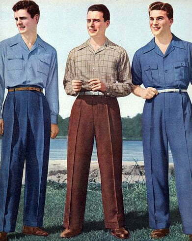 1940s-men's-shirts 1940s men's shirts