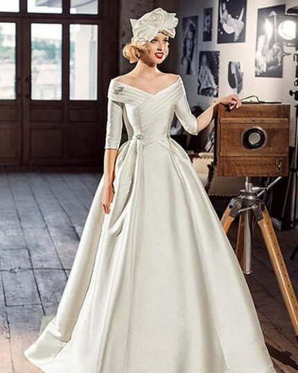 1940s-wedding-dress 1940s wedding dress