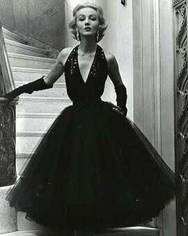 christian dior designs 1950s