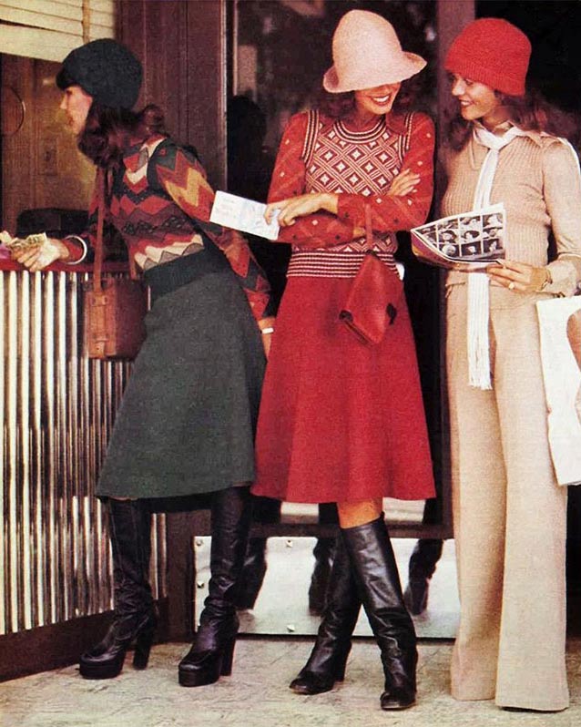 1970s-women's-hats 1970s women's hats