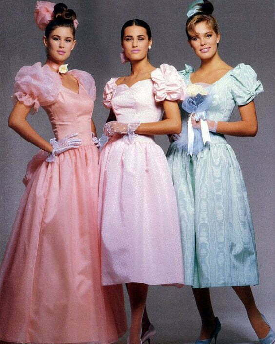1980s evening dresses