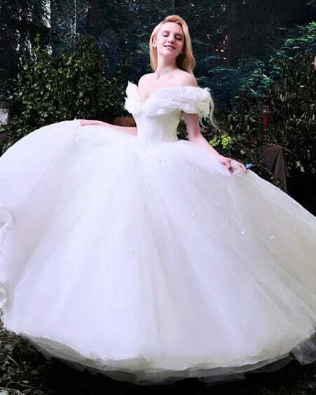 Sequins-Appliques-Ball-Gown-Cinderella-Wedding-Dress Sequins Appliques Ball Gown Cinderella Wedding Dress