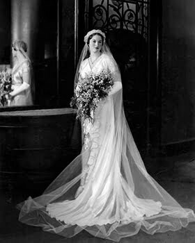 1930s wedding dress