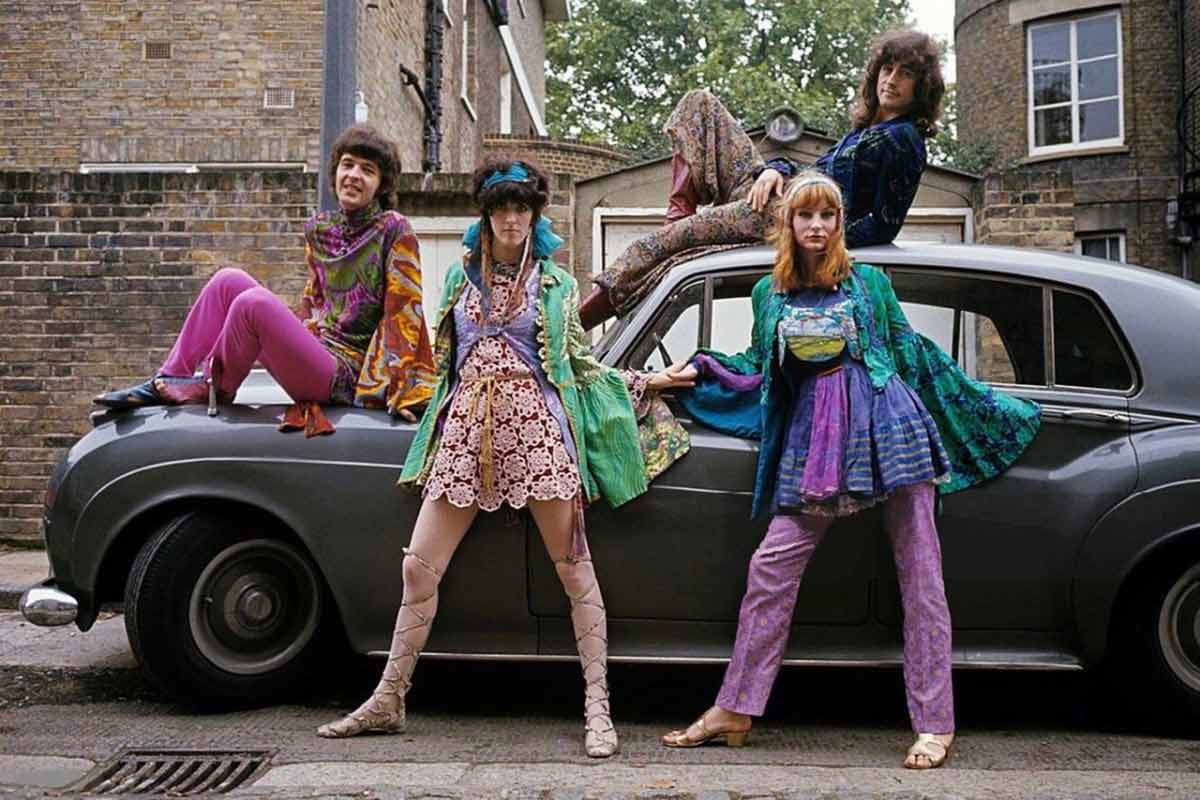 60s hippies fashion for girls