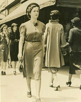 1930s midi skirts