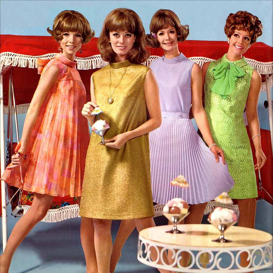 1960 dresses