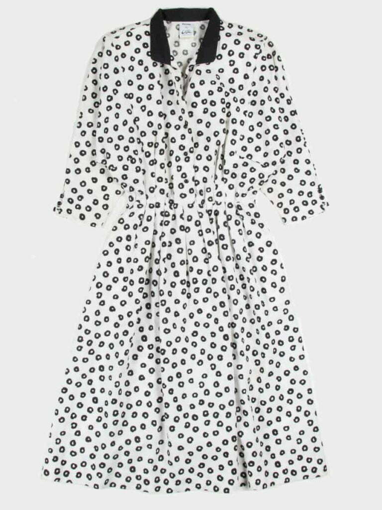 Vintage-Dots-Shirt-Dress Vintage Dots Shirt Dress