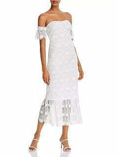 Lace Off-The-Shoulder Dress