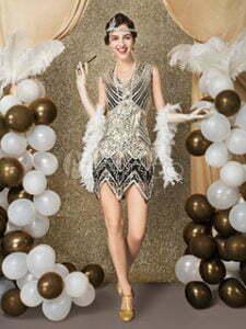 20's themed party attire