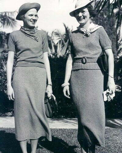 1930s-knit-top 1930s women's tops