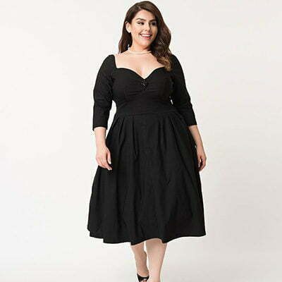 1950s plus size fashion