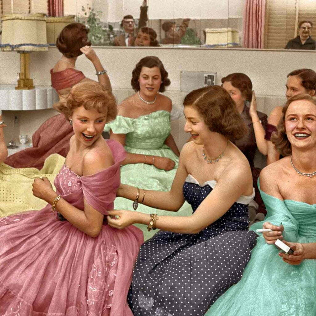 1950s party outfits