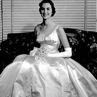 1960 ball gown