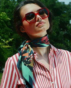 How To Style a Vintage Scarf