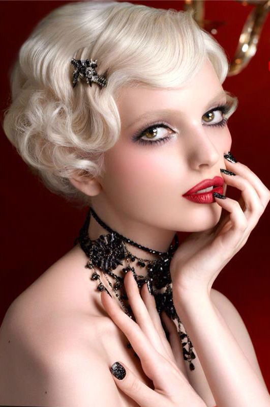 Vintage Short Hairs: All About Glamor Flapper Styles ...