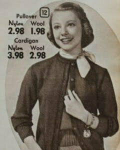 1950s sweater