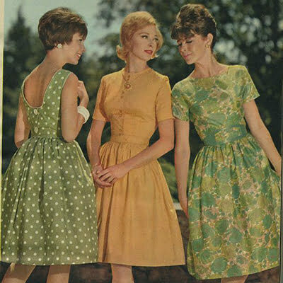 retro dress 1960