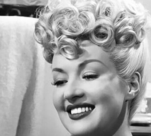 Betty-Grable-Poodle-Hair 1950s Pin Up Hair: How to style like Pin Up Girl "Betty Grable"?