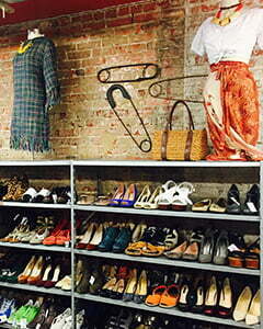 a shop selling vintage stuffs