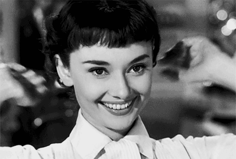 Audrey Hepburn and pixie cuts