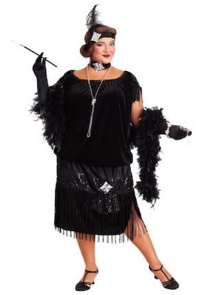 plus-size-1920-dress-square-neck