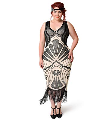 plus-size-1920s-formal-dresses-hourglass-waistline