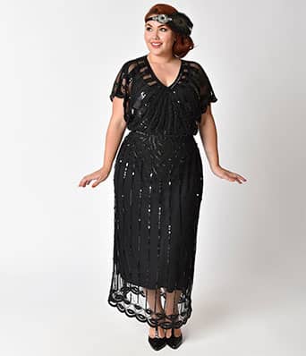 20s plus size dress Big sale - OFF 66%