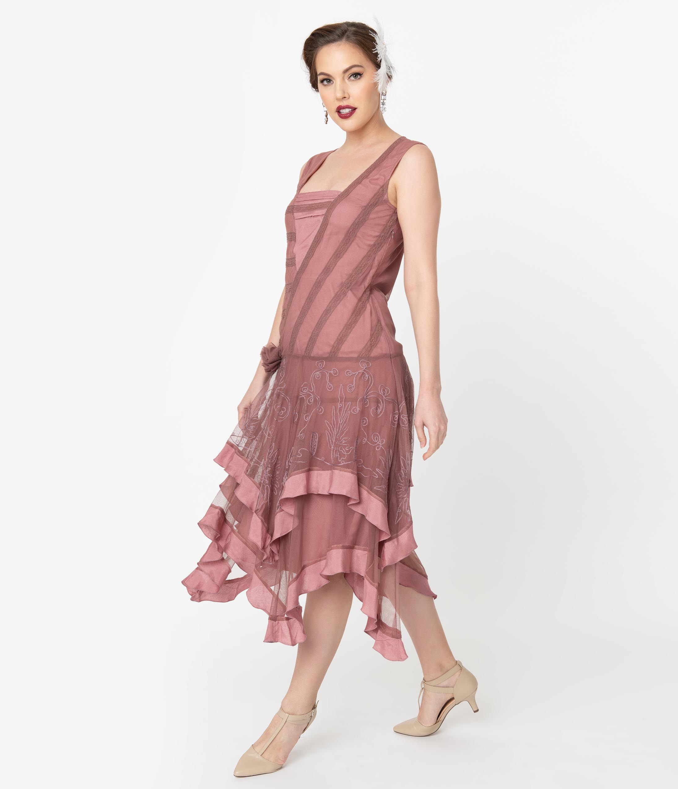 plus-size-formal-dresses-uneven-hem