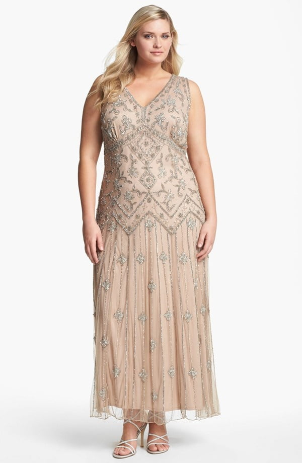 plus size 1920s evening dresses