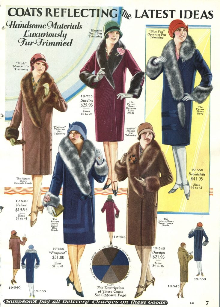 1920's style women's coat
