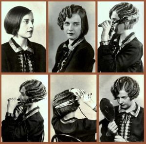 1920s Flapper Hairstyle Recreation: How to Make the Marcel Waves - Vintage-Retro 1920s Flapper Hairstyle Recreation: How to Make the Marcel Waves - Vintage-Retro