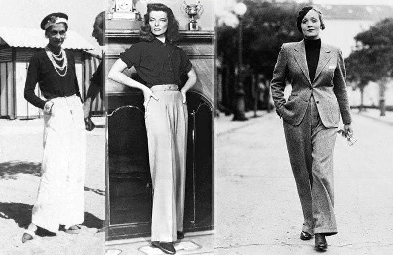 Why Praise Coco Chanel? For the 1920s Pants Idea! - Vintage-Retro