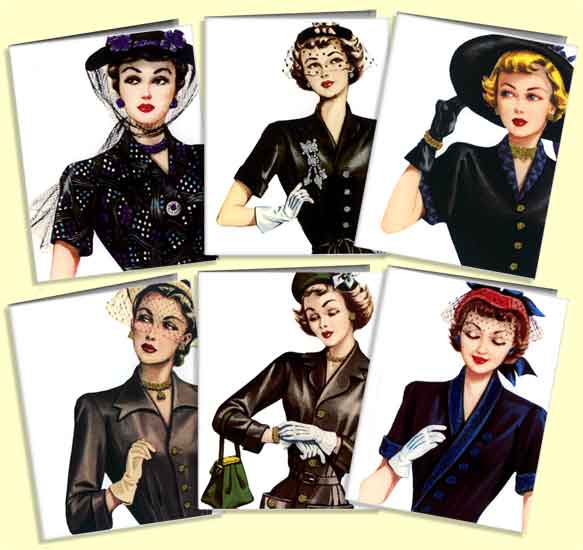 Enjoy the Old Fashion - 1940s Accessories - Vintage-Retro