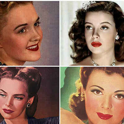 vaccination kondensator ejendom 1940s Women's Makeup Inspired by Hollywood Starlets - Vintage-Retro