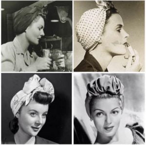1940s-turbans