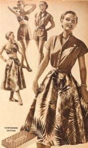 1950s-Tiki costume-Hawaiian-Dress