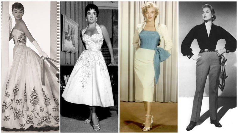 1950s Fashion Celebrities That Defined Fifties Style - Vintage-Retro
