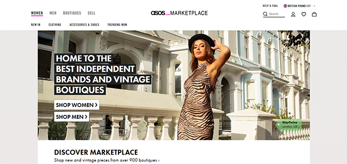 ASOS Marketplace shop