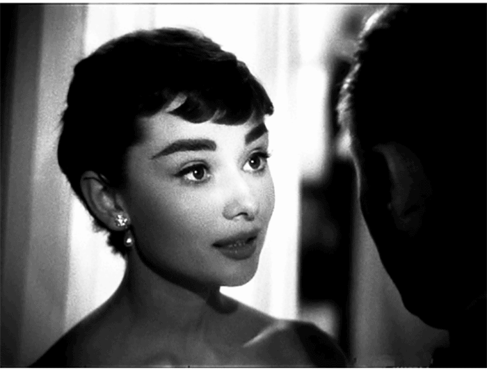 Audrey Hepburn and pixie cuts