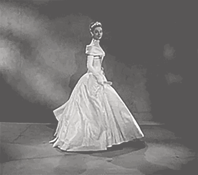 1950s Ball Gown wedding Dresses