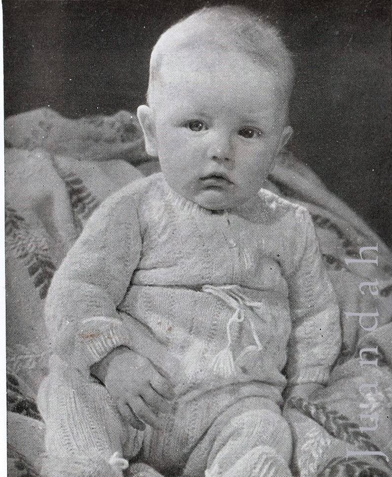 Entire book of vintage baby knits 1950s knitting patterns 13 image 0