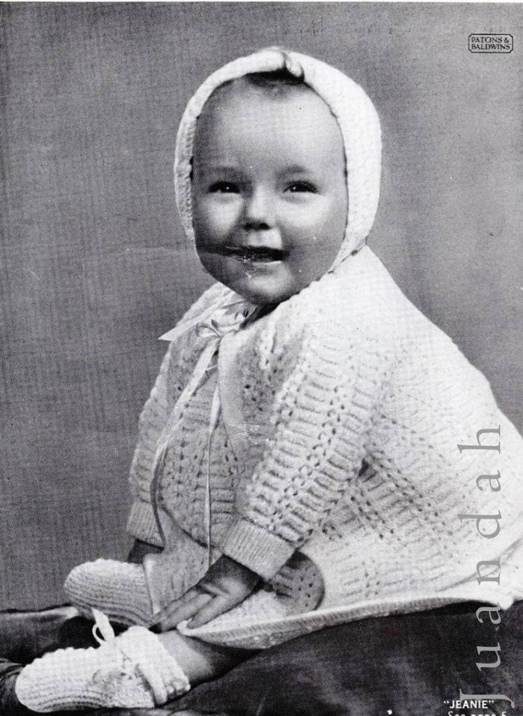 Entire book of vintage baby knits 1940s knitting patterns 13 image 5
