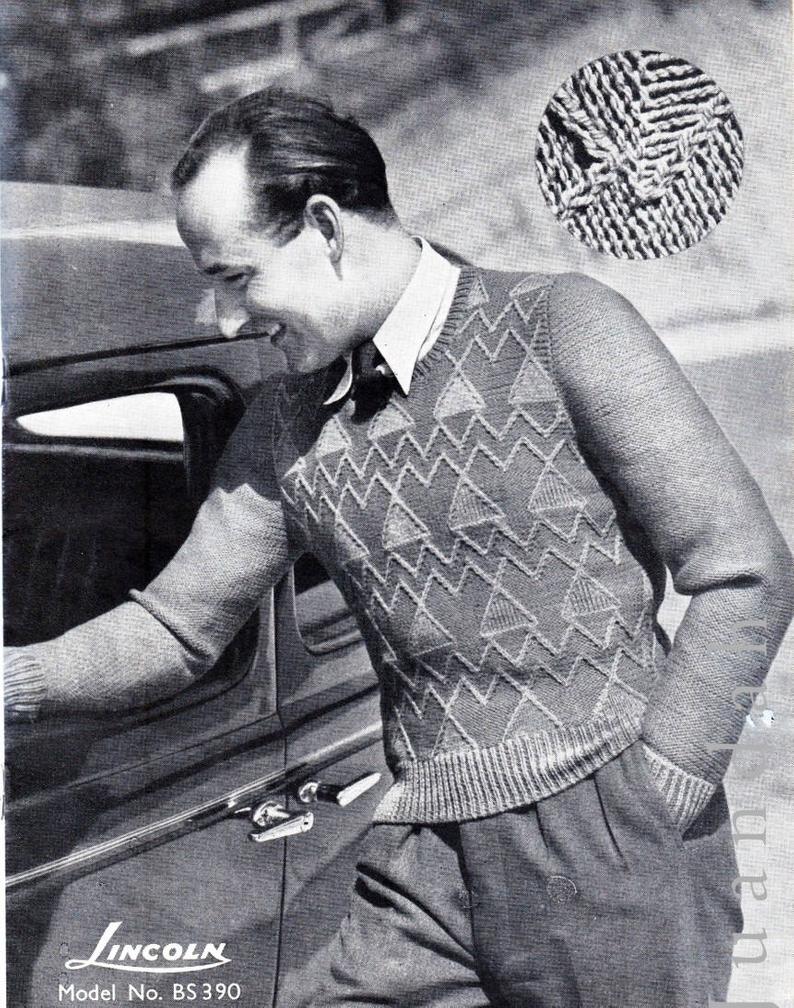 Entire PDF book of 1940s military men's knits 8 great image 0