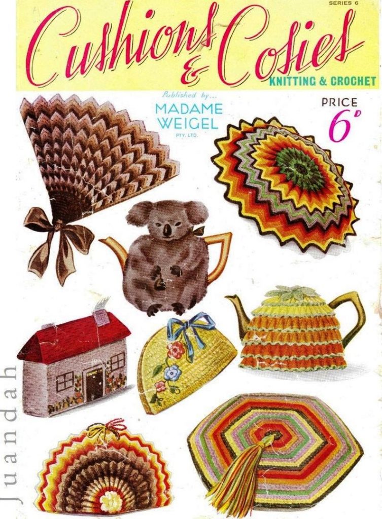 Rare 1930s PDF book of tea cosies afghans novelty knits and image 0