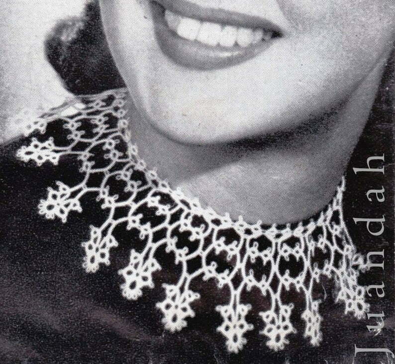Entire book of vintage tatting instructions learn to tat 13 image 0