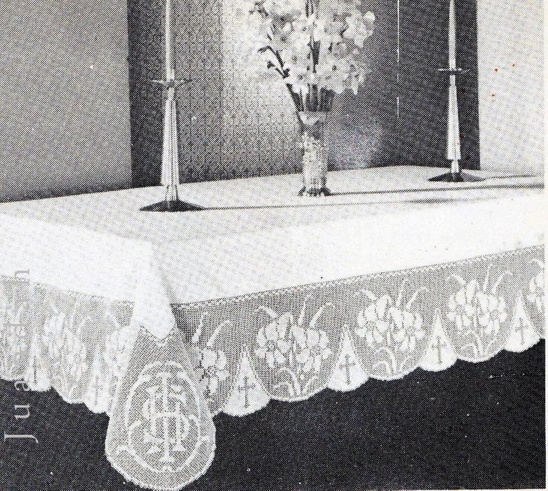 Vintage crochet pattern book 1950s crochet edgings crochet image 0