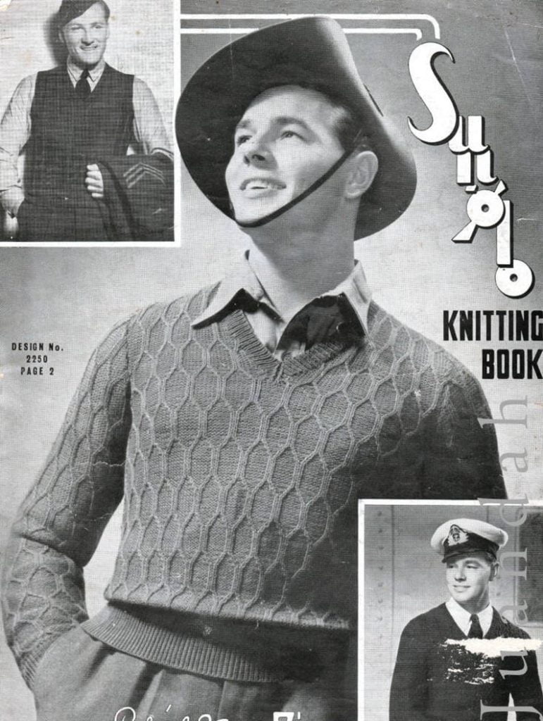 Entire PDF collection of 1940s military men's knits 21 image 0