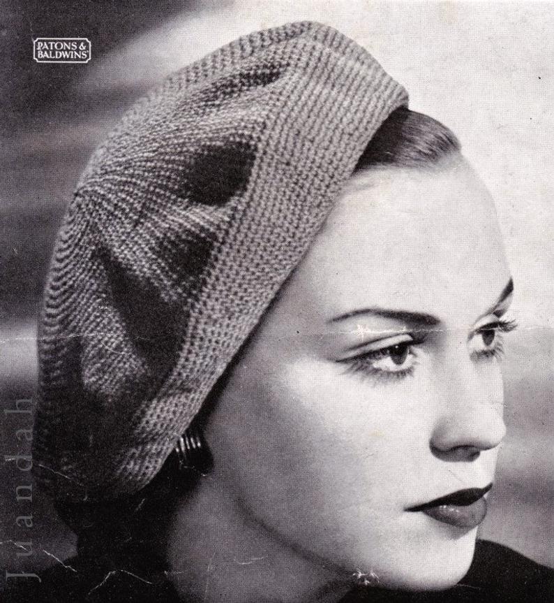 10 x 1950s women's hats berets scarves and caps PDF image 0